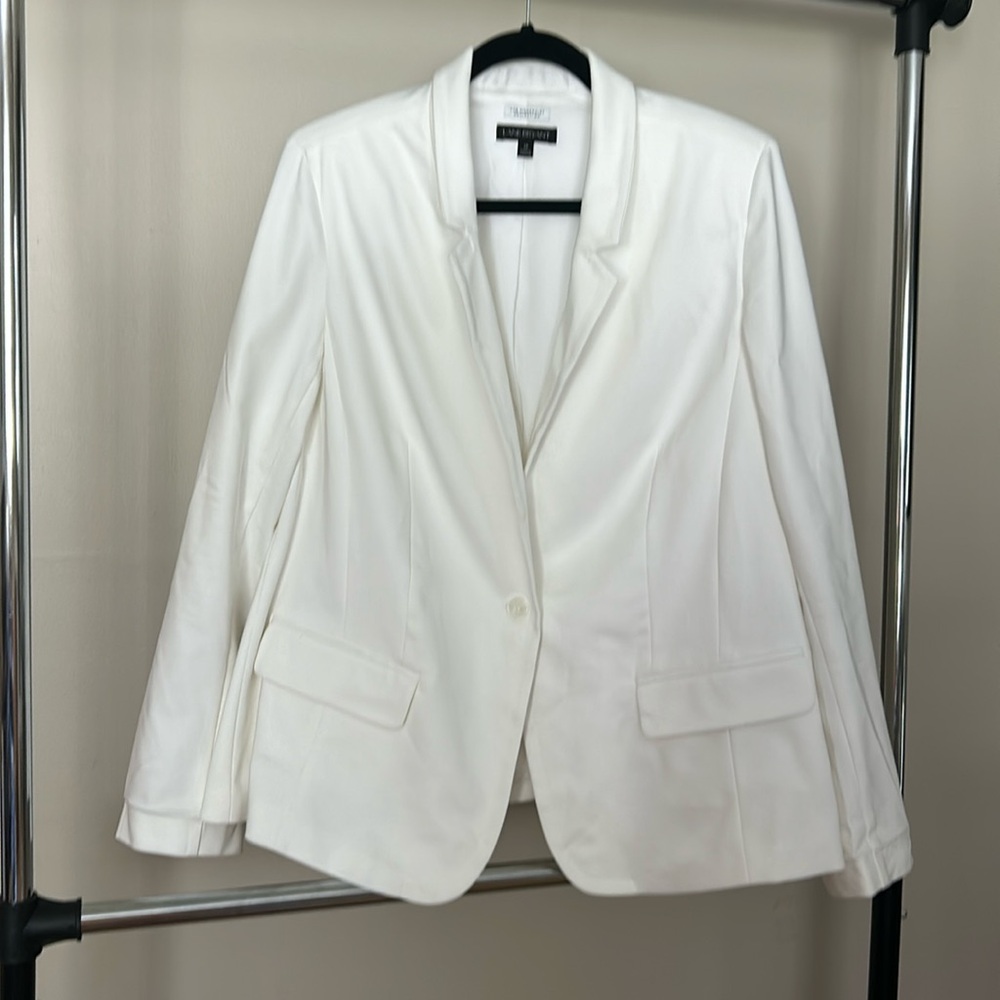 White Lane Bryant Blazer